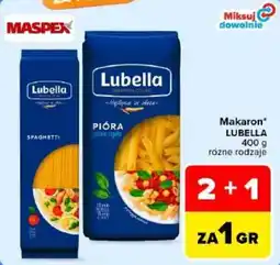 Carrefour Makaron Lubella oferta