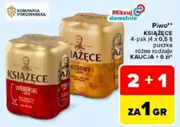 Carrefour Piwo Książęce oferta