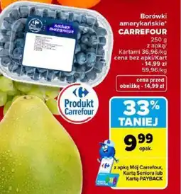 Carrefour Borówki amerykańskie carrefour oferta