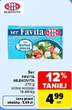 Carrefour Ser Favita Mlekovita oferta