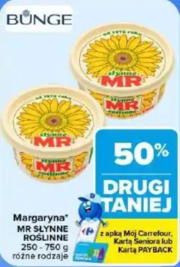 Carrefour Margaryna MR SŁYNNE ROŚLINNE oferta