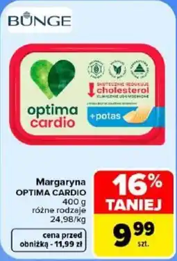 Carrefour Margaryna OPTIMA CARDIO oferta