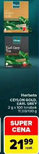 Carrefour Herbata Ceylon Gold, Earl Grey oferta