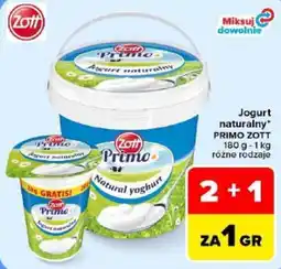Carrefour Jogurt naturalny PRIMO ZOTT oferta