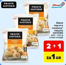 Carrefour Danie mączne mrożone PROSTE HISTORIE oferta