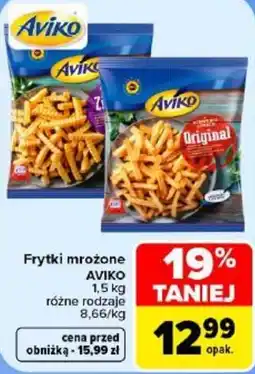Carrefour Frytki mrożone AVIKO oferta