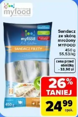 Carrefour Sandacz Filety myfood oferta