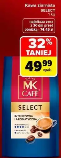 Carrefour Kawa ziarnista SELECT oferta