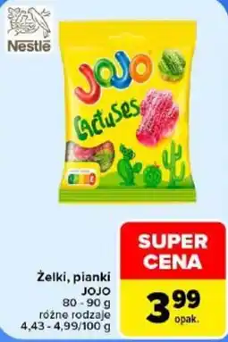 Carrefour Żelki, pianki JOJO oferta