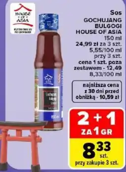 Carrefour Sos Gochujang Bulgogi House of Asia oferta