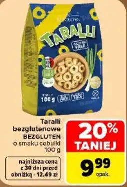 Carrefour Taralli bezglutenowe oferta