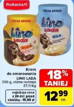 Carrefour Krem do smarowania LINO LADA oferta
