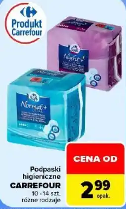Carrefour Podpaski higieniczne CARREFOUR oferta
