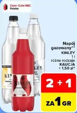 Carrefour Napój gazowany KINLEY oferta