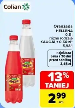 Carrefour Oranżada Hellen oferta