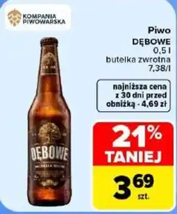 Carrefour Piwo Dębowe oferta