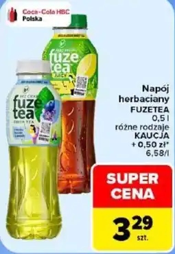 Carrefour Napój herbaciany FUZETEA oferta