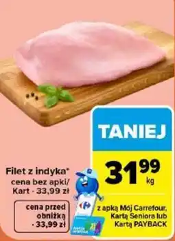 Carrefour Filet z indyka oferta
