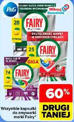 Carrefour Kapsułki do zmywarki Fairy oferta