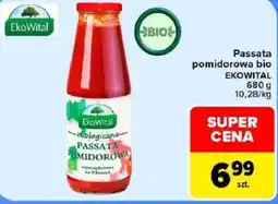 Carrefour Passata pomidorowa bio ekowital oferta