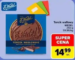 Carrefour Torcik waflowy WEDEL oferta