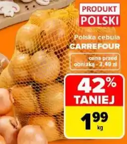 Carrefour Polska cebula CARREFOUR oferta