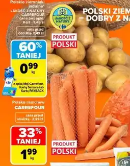 Carrefour Polskie ziemniaki jadalne oferta