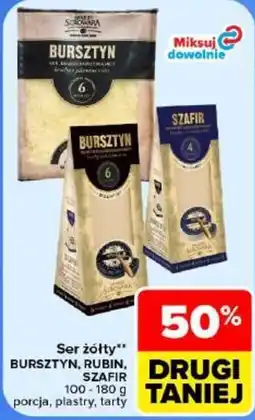 Carrefour Ser żółty Bursztyn, Rubin, Szafir oferta