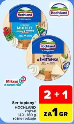 Carrefour Ser topiony Hochland oferta