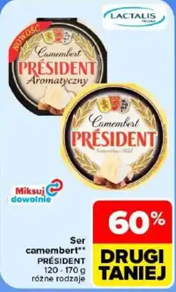 Carrefour Ser camembert président oferta