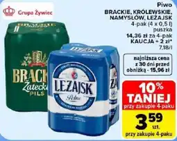 Carrefour Piwo BRACKIE, KRÓLEWSKIE, NAMYSŁÓW, LEŻAJSK oferta