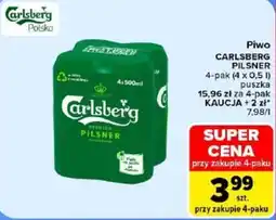 Carrefour Piwo Carlsberg Pilsner oferta