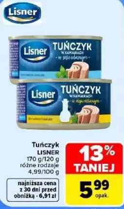 Carrefour Tuńczyk Lisner oferta