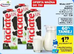 Carrefour Mleko UHT Łaciate Mlekpolskie oferta