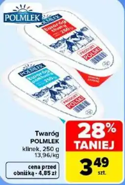 Carrefour Twaróg POLMLEK oferta