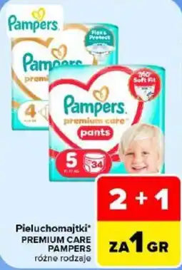 Carrefour Pieluchomajtki* PREMIUM CARE PAMPERS oferta