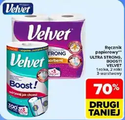 Carrefour Ręcznik papierowy Ultra Strong Boost! Velvet oferta