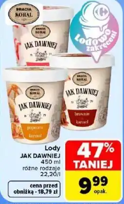 Carrefour Lody Jak Dawniej oferta