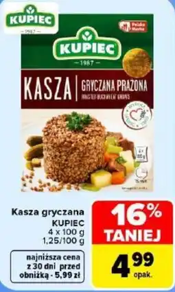 Carrefour Kasza gryczana KUPIEC oferta