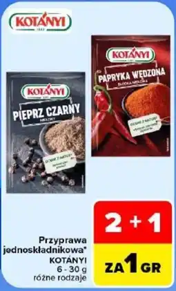 Carrefour Przyprawa jednoskładnikowa Kotányi oferta