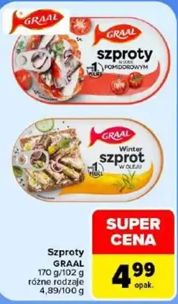 Carrefour Szproty GRAAL oferta