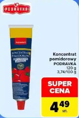 Carrefour Koncentrat pomidorowy PODRAVKA oferta