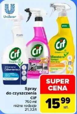 Carrefour Spray do czyszczenia CIF oferta