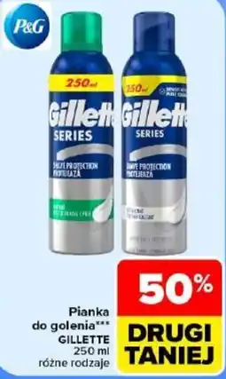 Carrefour Pianka do golenia gillette oferta