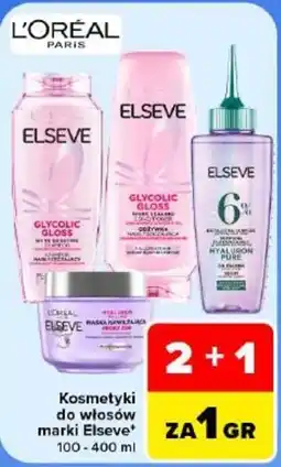 Carrefour Kosmetyki do włosów marki Elseve oferta