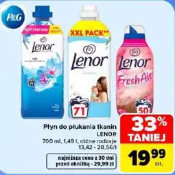 Carrefour Płyn do płukania tkanin LENOR oferta