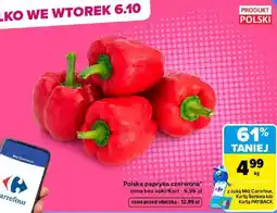 Carrefour Market Polska papryka czerwona oferta