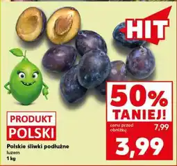 Kaufland Polskie śliwki podłużne luzem 1 kg oferta