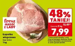 Kaufland Łopatka wieprzowa bez kości 1 kg oferta