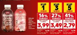 Kaufland MÜLLER Napój mleczny Müllermilch Shake różne rodzaje 400 g opakowanie oferta